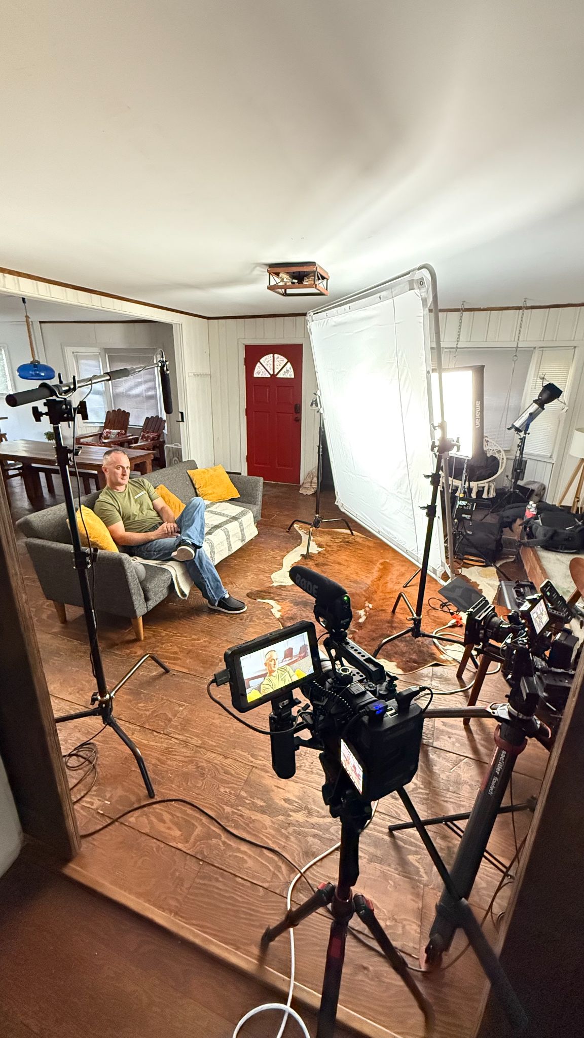 Behind the scenes photo 14: replace with a real photo